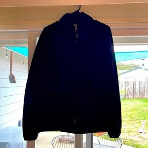 Black North Face fleece jacket